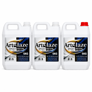 Artglaze 15 kg 2:1 resin for coating and casting in resin art, tabletop